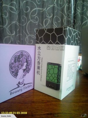 Cube Aromatherapy Diffuser + 14 Oils Gift Box 1