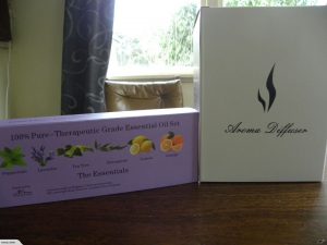 Lamp Aromatherapy Diffuser + 6 Oils Gift Pack 1