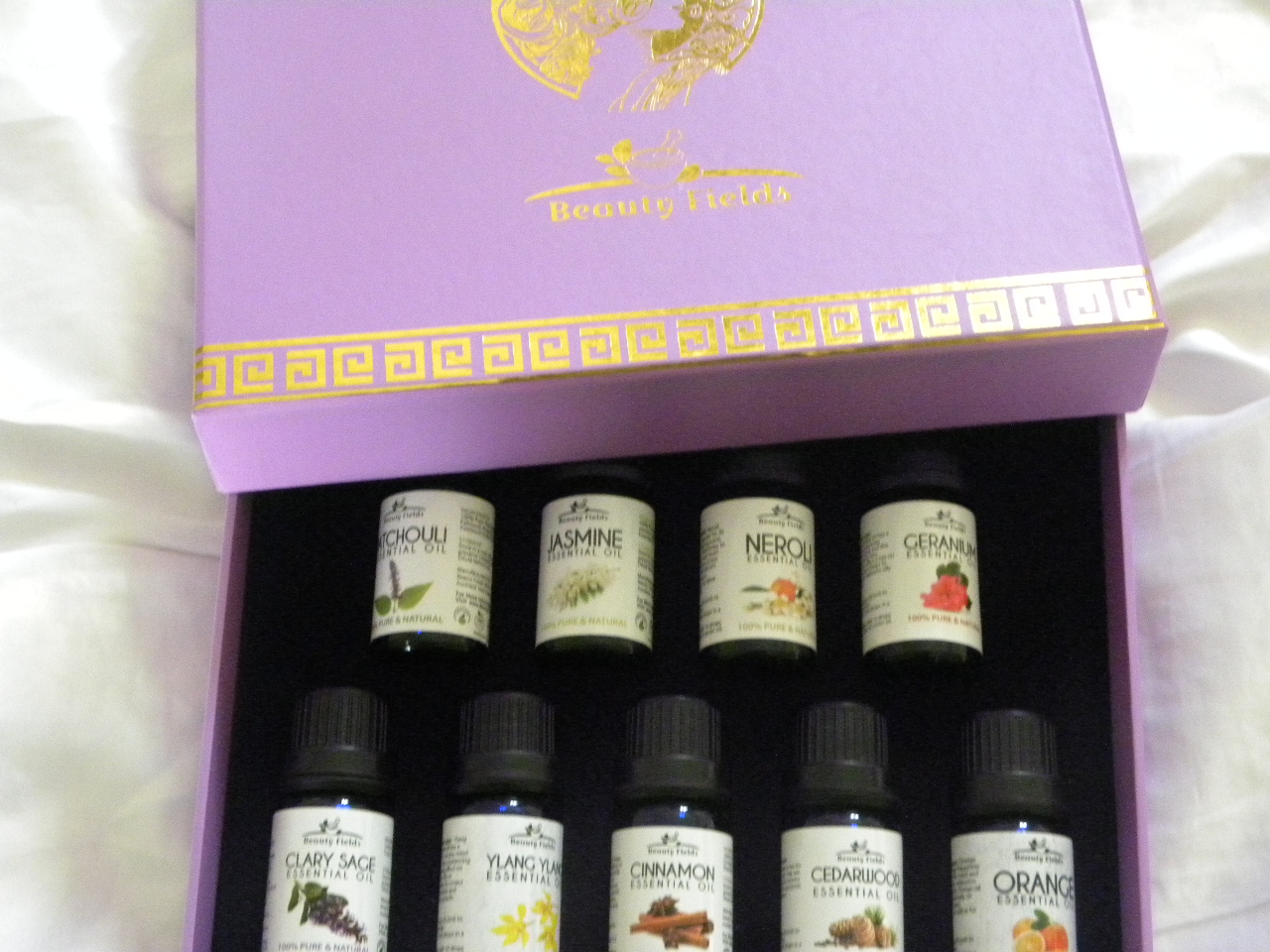 9 Essential Oils Aromatherapy Romance Kit Gift Set