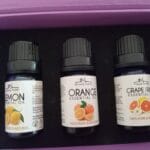 3 Essential Oils Aromatherapy Citrus Kit Gift Set